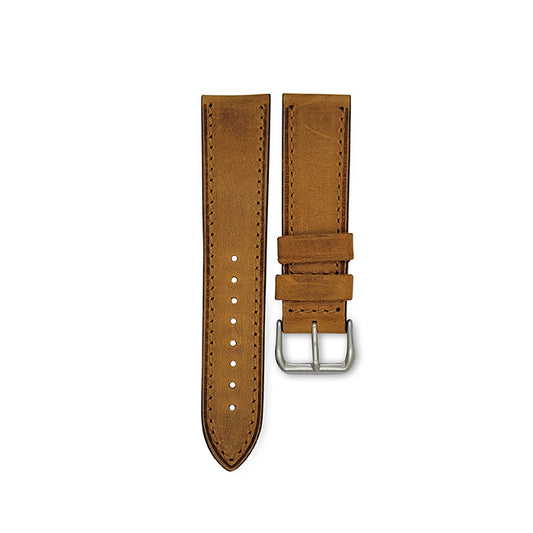 Camel Crazy Leather Compatible con Apple Watch